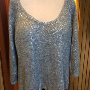 Beautiful, sparkly Eileen Fisher sweater!⭐️